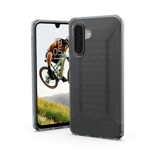 URBAN ARMOR GEAR UAG Designed for Samsung Galaxy A17 5G / Galaxy A17 4G LTE SM-A176B SM-A175F Case Scout - Rugged Clear Military Grade Protective Cover, Translucent Ash