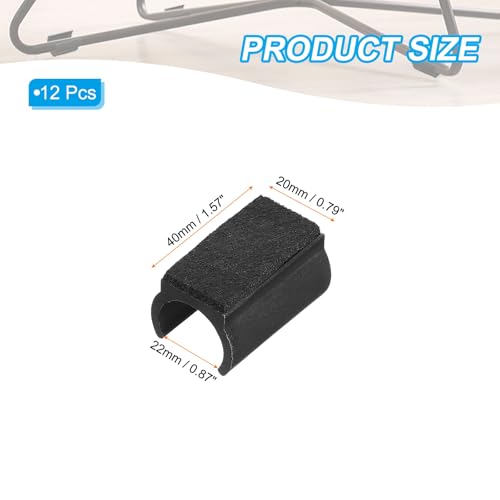 Protectores de patas de silla en forma de U rectangular con fieltro de PATIKIL 3