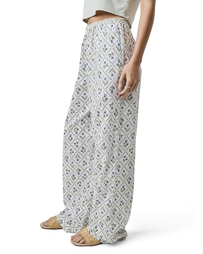 florence by mills Women's Cabana Dreams Collection Wide Leg Lace Trim Pant3