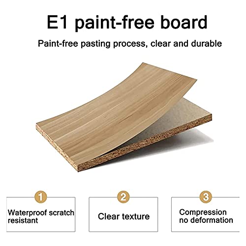 Table murale en bois pliante avec double support pour cuisine - 3