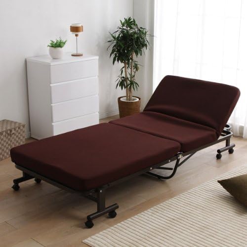 Amazon.co.jp: ベッド 折りたたみベッド シングル 収納 低反発