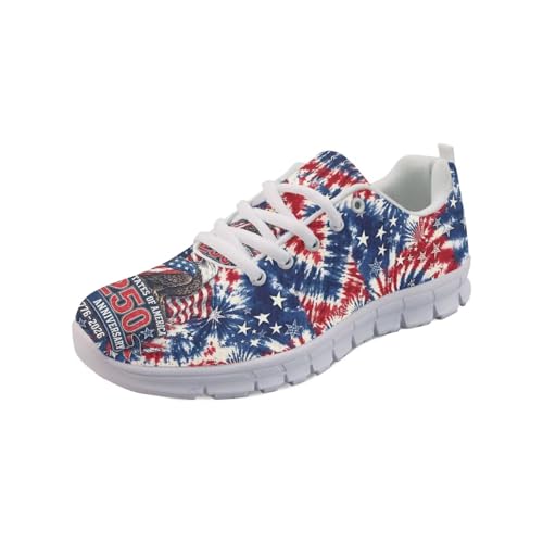 Image of GIFTPUZZ Mens Lace Up Athletic Trainers Running Sneakers Wedge Breathable Gym Lightweight Sports Tennis Shoes