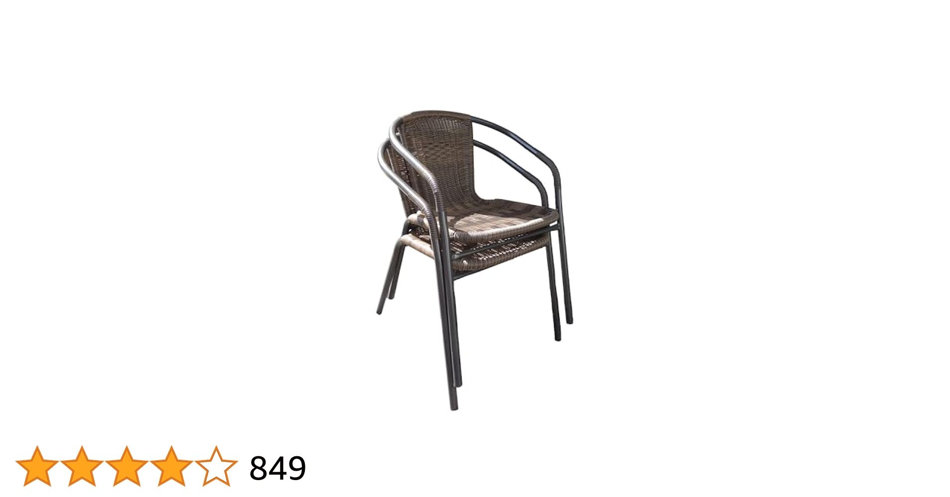 ガーデンチェア 2脚組 幅52cm×奥59cm×高74cm 座面の高さ41cm 41EyVrZ6L7L.jpg_BO30,255,255,