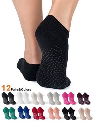Metkix Non Slip Socks for Women - Non Skid Hospital Socks with Grips