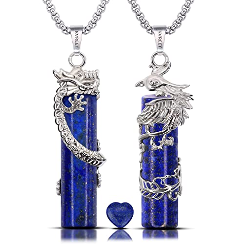 KVREET hSƃtFjbNX Jbv̂ AzlbNX vXn[g M΃Zbg VRq[ONX^ ނƔޏ̃y_glbNX Mtg, height 1.81 inches x diameter 0.3 inches (46