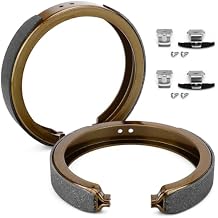 Rear Organic Material Brake Shoes 781PG for SUVs and Pickup Trucks, Compatible with Chevrolet, GMC, Cadillac, Buick, Isuzu, Oldsmobile, Saab