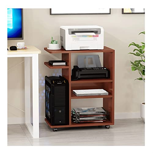 ELUKHT Soporte para impresora, soporte para impresora, para oficina, multicapa, para almacenamiento de archivos, polea para el hogar, estante de almacenamiento multifuncional para el hogar, oficina/a