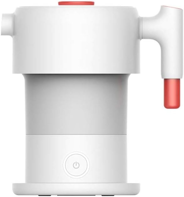 Karfri-123 0.6L Handheld Portable Electric Water Kettle Folding Electric Water Flask Pot Auto Power off Protection Kettle