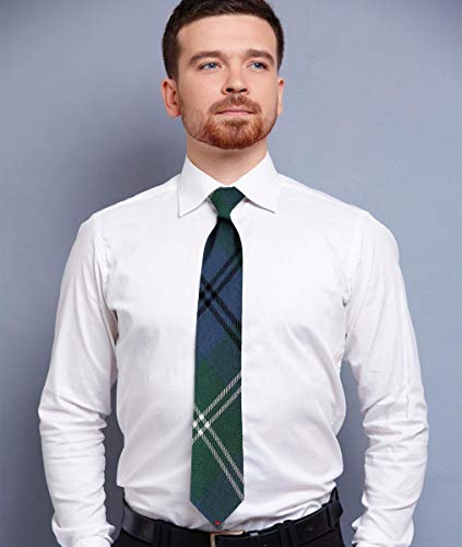 Cravate légère Oliphate Tartan pour éviter les nœuds trop épais