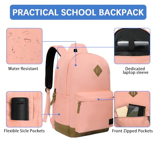 Image of Goloni Backpack for Men Women,Travel Laptop Backpack, Water Resistant 17.3 Inch USB Charging Backpack, Large Capacity Work Commute Bag