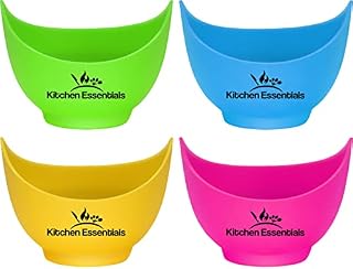 Kitchen Essentials Egg Poacher Cups (4 Pack) With Large Base Ring for Poached Eggs  Premium FDA-Approved Food-Grade Silicone Egg Poachers  Easy Release Poach Pods, Poached Egg Maker Set