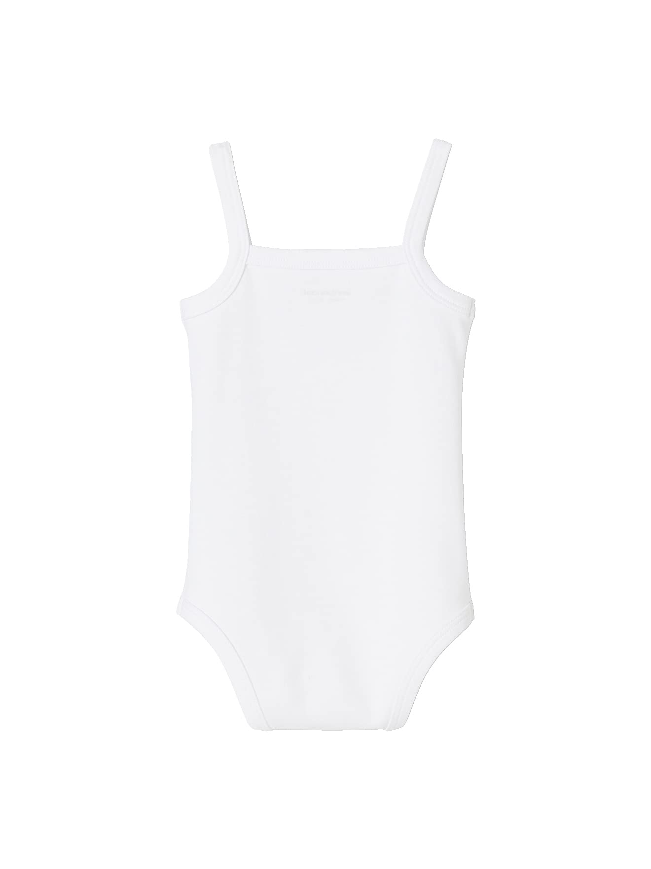 VERTBAUDET Lot de 5 bodies fines bretelles bébé en interlock BASICS