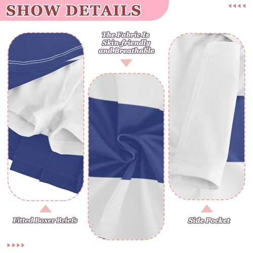 Aflyko Patriot Girls Skorts 2-in-1 Tennis Skirts with Built-in Shorts4