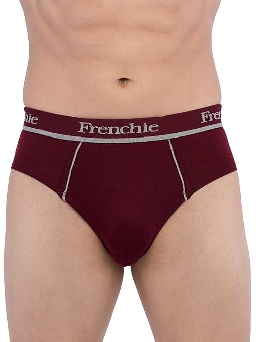 Image of VIP Men's Frenchie Pro Outer Elastic Cotton Briefs - Pack Of 3