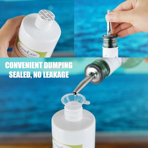 CASW Drink-Flasks Containers for Cruise - 64oz Extra Large Empty Shampoo Bottles Fake Drink Containers for Cruise Ships | Flasks to Drinks, for Cruises, Concert