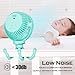 Hianjoo Ventilador para Cochecito con Luz LED Imagen de Hianjoo Ventilador para Cochecito con Luz LED