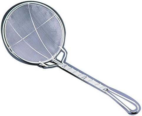 Sindo AKS3303 Strong Press, Round Fried Fried Fine (40 Mesh), 5.9 inches (15 cm), 18-8 Stainless Steel