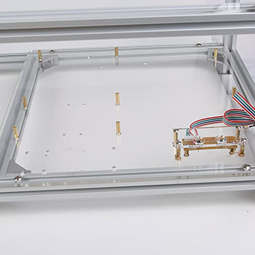 Bbaiy 8 Gpu Aluminum Stackable Open Air Mining Computer Frame Rig Insulation Multi-Function New Server Rack Case Ethereum Ltc Etc Zec Bitcoin (Silver) #TOP4