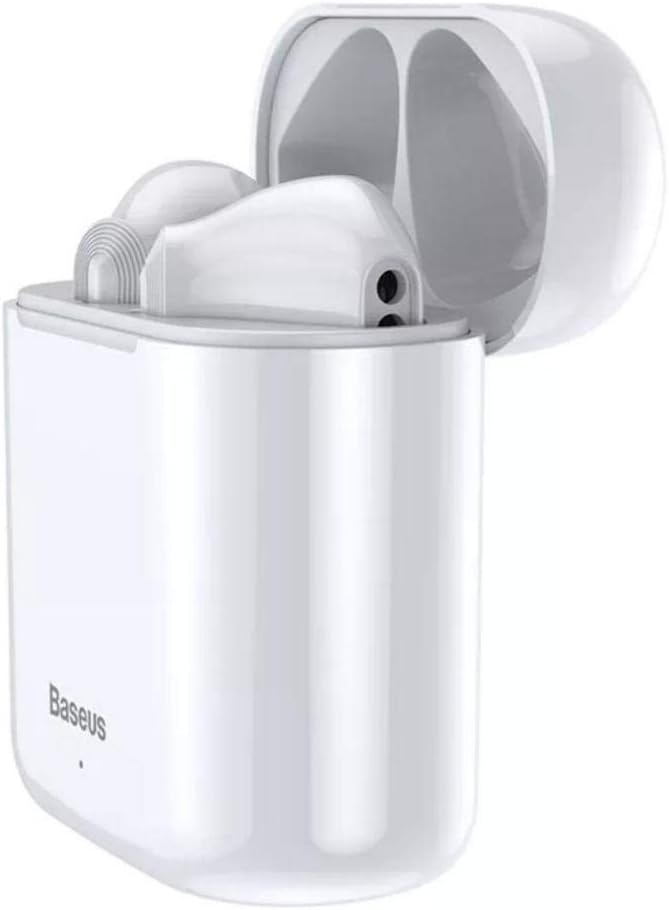 Baseus Encok W09 Earphones inside open charging case