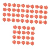 EXCEART 60 Piezas Pendientes De Tela Para Mujer Accesorios Hechos a Mano Pinzas Para El Cabello Niña Flores De Gasa Artesanales Flor De Gasa Bígaro Accesorios Para El Cabello Decorar