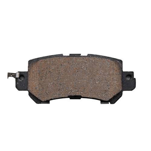 Image of Detroit Axle - Rear Brake Pads for 2016-2018 Mazda CX-3, 2013-2015 Mazda CX-5, Ceramic Brake Pads w /Hardware Replacement