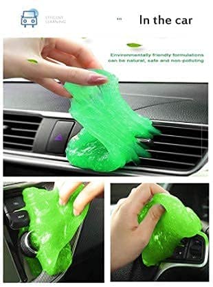 Image of TANTRA Car Accessories Combo Kit with Car Sunshade 4pcs and Car Cleaning Gel Pouch