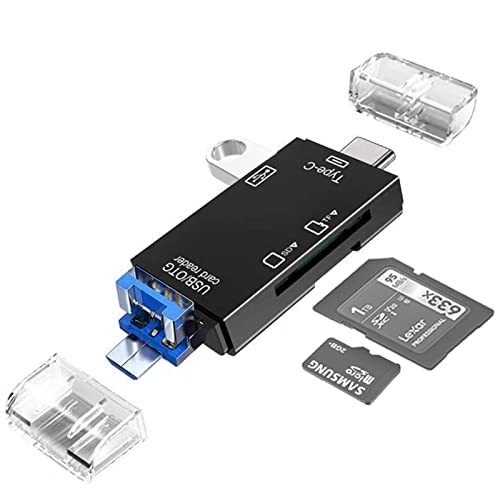 Airtailors Lettore Schede SD/Micro SD,Alta Velocit Lettore di Schede di Memoria SD/Micro SD e Adattatore USB 3.0 Micro USB OTG a USB 3.0 per Computer/Android Smartphone/Tablet