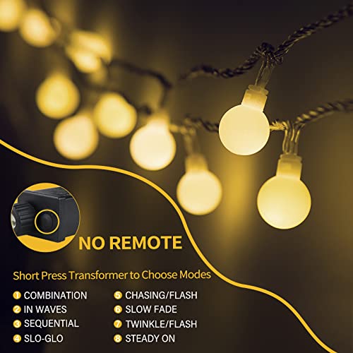 Y Yuegang YG-BZ02M100L01 Globe String Lights 33Ft 70 Led, Indoor/ Bedroom thumb #2