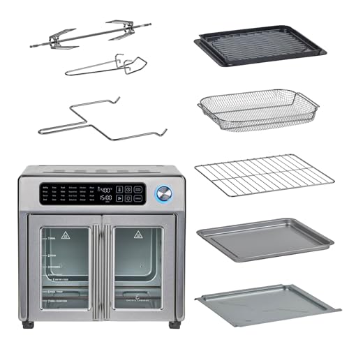 Emeril-Lagasse-26-QT-Extra-Large-Air-Fryer-Convection-Toaster-Oven-with-French-Doors-Stainless-Steel