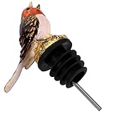 EXHUMKY Verschließen von Weinverschlüssen Weinbelüfter tierischen Wein einschenken Bier portionierer schnaps weineinschenker Utensilien für Weingetränke Ausgießer für Saucenflaschen Golden