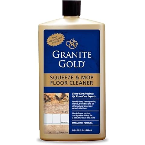 Granite Gold Squeeze and Mop Floor Cleaner For Granite, Marble, And Other Natural Stone Or Ceramic Tile Surfaces, 32 Fl Oz Cover