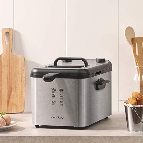 Cecotec CleanFry Infinity 4000 Fritteuse. 4 L Fassungsvermögen, Temperatur bis zu 190 ºC, Spülmaschinengeeigneter… – Bild 3