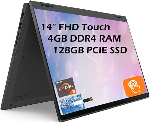 Discount 70% 2021 Newest Lenovo IdeaPad Flex 5 14 inch FHD Touch Convertible 2 in 1 Laptop PC, AMD Ryzen 3 4300U (Beat i3-8145U), 4GB RAM, 128GB SSD, Webcam, WiFi, Bluetooth, Win10 S with E.S Holiday 32GB USB Discount 2021 Newest Lenovo IdeaPad Flex 5 14 inch FHD Touch Convertible 2 in 1 Laptop PC, AMD Ryzen 3 4300U (Beat i3-8145U), 4GB RAM, 128GB SSD, Webcam, WiFi, Bluetooth, Win10 S with E.S Holiday 32GB USB