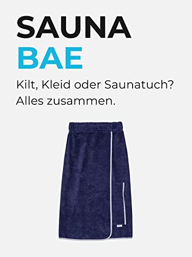 Sowel® Towel Wrap for Women Wrap Around Towel with Hook and Loop Fasteners, Sauna Kilt, Sarong, 100% Organic Cotton - Image 3