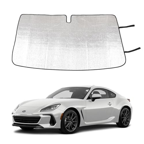 Windshield Sunshade for Subaru BRZ/Toyota 86 2012-2025 Front Window Sun Shade Foldable Reflective...