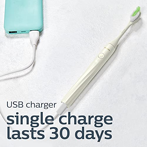 PHILIPS One by Sonicare Rechargeable Toothbrush, Snow, HY1200/07 - Image 4