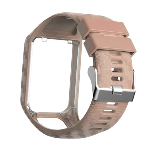 LOPUNER Correa de Silicona Grabada para Reloj Inteligente y Compatible con Tomtom Pulsera Deportiva Repuesto para Hombre y Mujer