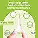 Dropsafe Medisafe Solo Safety Lancet, 29 Gauge, 1.5mm, Push Button Activated for Blood Glucose Testing, Low Flow, Sterile, Single-Use, 200ct Box
