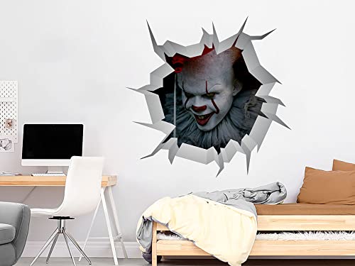 Pennywise Clown Horror Vinyl Wall Decal #TOP12