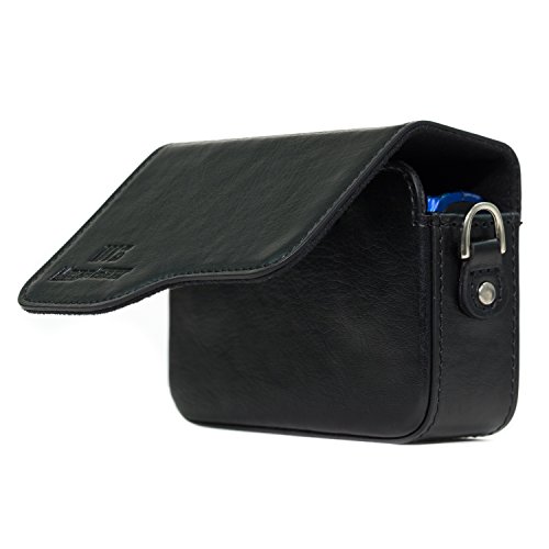 Funda de cuero MegaGear MG1089 para cámara Canon PowerShot miniatura 3