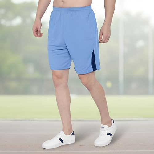 Image of DIA A DIA Unisex Lightweight Polyester Blend Casual Shorts - Comfortable Everyday Summer Shorts with Breathable Fabric