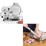 Save $70.05 by buying Manual Meat Bone Cutter Machine and Electric Meat Slicer Machine together