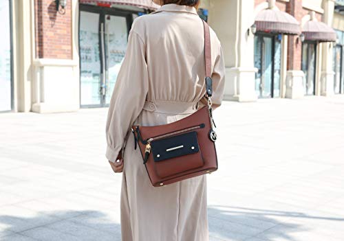 MKF Collection Crossbody Bag for Women, Shoulder Bag Lady Large Messenger Purse By Mia K3