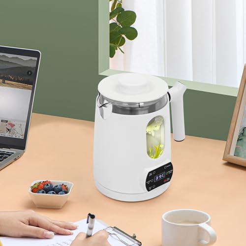 Tetera eléctrica de acero inoxidable 0.8L con pantalla digital miniatura 2