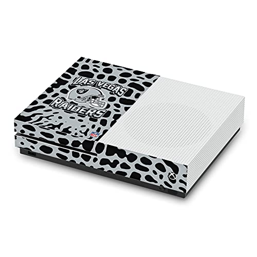 Xbox One S Skin Las Vegas Raiders NFL autocollant vinyle de protection console de jeux gaming