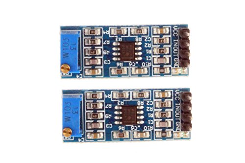 Noyito Lm358 100 Gain Signal Amplification Module Operational Amplifier Module Working Voltage Dc5 To 12V (Pack Of 2) #TOP4