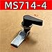 MS714-4 Cabinet Lock Tongue for Distribution Box Door MS714 Cylindrical Handle Switch Industrial Machinery 1Pcs