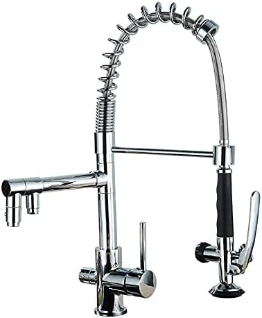 Robinet de cuisine avec douchette pour remplir les casseroles