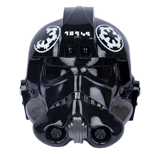 GINLANIME Imperial Fighter Pilot V2 Helmet Mask with Number Costume Props for Adult Halloween Role Play - image 1