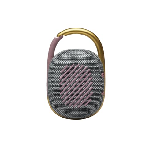 JBL Clip 4 - Portable Mini Bluetooth Speaker, Big Audio and Punchy bass, Integrated Carabiner, IP67 Waterproof and dustproof, 10 Hours of Playtime, Speaker for Home, Outdoor and Travel - (Gray) - Image 3